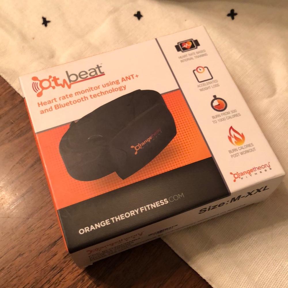 Orangetheory heart rate monitor